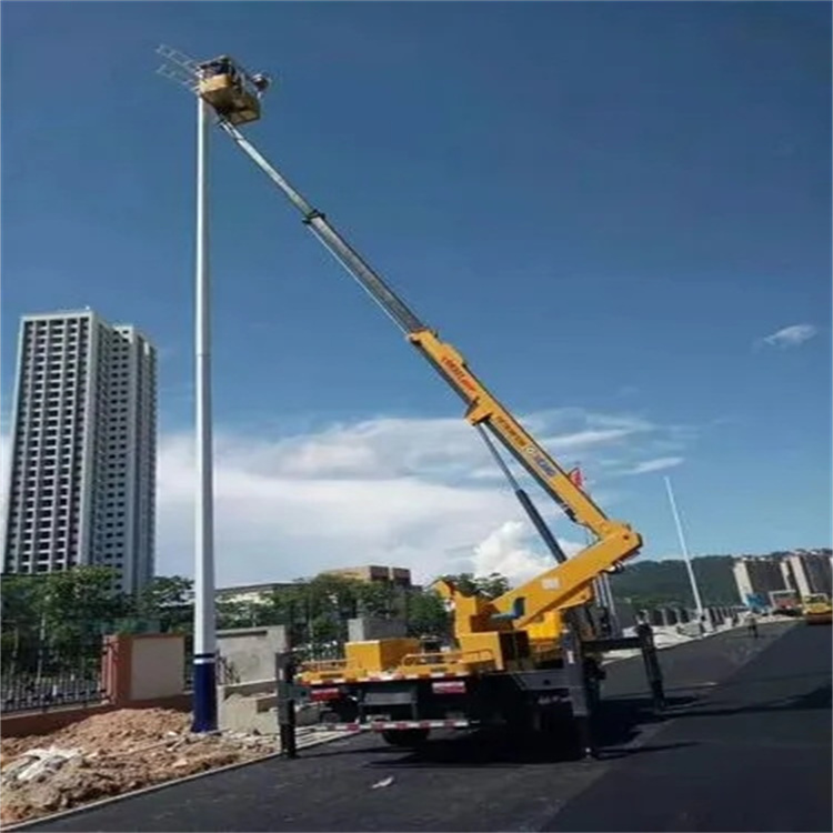 余庆维修路灯的曲臂升降车出租